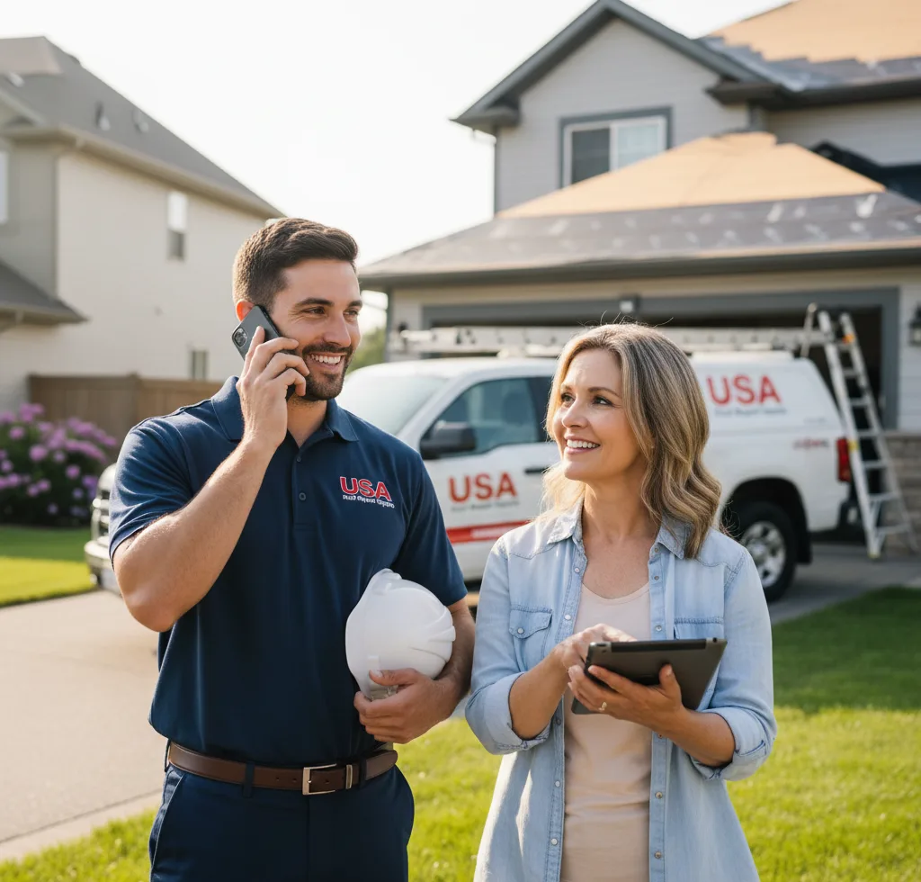 USA Roof Repair Experts customer support in Denham Springs